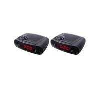 2X VST Radiosveglia con Canali AM e FM Sveglia LED con Funzione Snooze Accessori per Sistema Audio