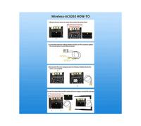 2X Waveshare Modulo NIC Wireless AC8265 per Jetson (B01) 2.4G / 5G Hz Dual Band WiFi 4.2 IPEX Connector