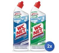 2x Wc Net Bagno 700 Ml. Candeggina Gel (1 PEZZO FRAGRANZA MISTA)