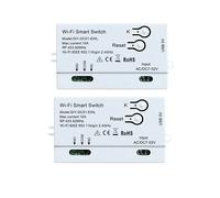 2X WiFi EWeLink Timer DIY 1CH 7-32V RF433 2.4G WiFi Smartlife Modulo Domotico per Alexa Home