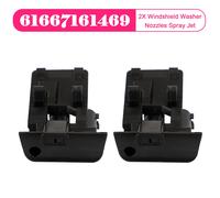 2X Windshield Washer Nozzles Spray Jet per BMW X5 E70 06-10 61667161469 T9