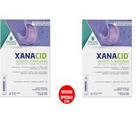 2X XANACID 20 + 20 Stick Contrasta Bruciore Reflusso gastro-esofageo e Acidià