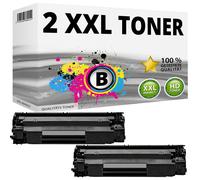 2X XXL Toner Per Canon 713 LBP-3250 Cartuccia Nera Set