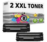 2X XXL TONER Per HP LaserJet P1505N MFP M1120 M1120N M1522N M1522NF 36A CB436A