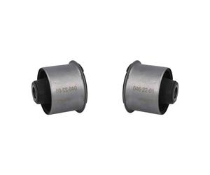 2X YAMATO Supporto Per Corpo Assale Posteriore Doppio Per Mazda 2 DE