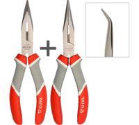 2x YATO Elettrici Set Pinze Pinza di Potenza Pinze Combinazioni Piegato