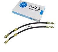2x YOU.S Original Flessibile Del Freno Asse Posteriore entrambi i lati per