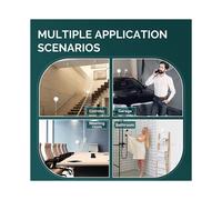 2X ZigBee Sensore di Presenza Umana Rilevatore di Onde Sensore per La Sicurezza Domestica Tuya Human Body Exists Sensor 5.8G