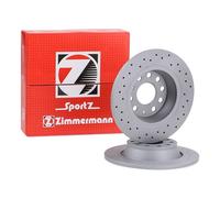 ZIMMERMANN 100.3315.52 - Disco freno
