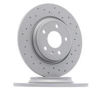2x ZIMMERMANN 100.3379.52 Disco freno Posteriore per AUDI A4 B9 Avant (8W5, 8WD)