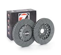 2x ZIMMERMANN 100.3384.70 Disco freno Anteriore per AUDI A4 B9 Avant (8W5, 8WD)