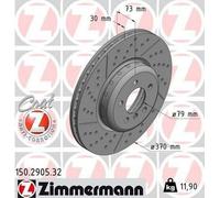 ZIMMERMANN 150.2905.32 Disco freno
