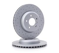 2x ZIMMERMANN 150.3483.52 Sport Coat Z Disco freno Anteriore 348mm
