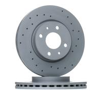 2x ZIMMERMANN 230.2365.52 Sport Coat Z Disco freno Anteriore per FIAT 500 (312)