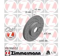 ZIMMERMANN 370.3069.52 Disco freno