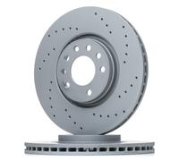 2x ZIMMERMANN 430.1488.52 Sport Coat Z Disco freno Anteriore per OPEL Adam (M13)