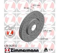 ZIMMERMANN 430.2629.52 Disco freno