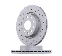 2x ZIMMERMANN 600.3233.52 Sport Coat Z Disco freno Anteriore per VW GOLF VI