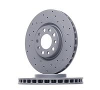 2 x ZIMMERMANN 110.2224.52 Disco freno per ALFA ROMEO