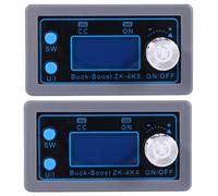 2X ZK-4KX CNC Buck Boost Converter CC CV 0.5-30V 4A Modulo di Alimentazione Alimentatore Regolato Regolabile