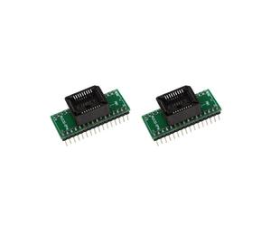 2X Zoccolo Tester Adattatore Programmatore IC Universale da PLCC32 A DIP32 per TL866CS TL866A EZP2010 G540 SP300