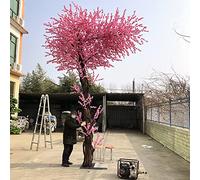 2x1,8 m grandi alberi di fiore di ciliegio artificiale pianta simulazione pianta champagne cherry blossom albero arco rosa finta sakura fiore di casa esterno per interni per la festa di casa per