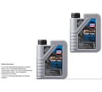 2X1 Litro Original Liqui Moly 3755 Top Tec 4600 5W-30 Olio Motore