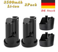 2x10.8V 3500mAh Al litio Batteria Per Bosch GSR GDR GOP GWI GSA GOS 10.8 V-LI
