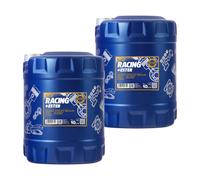 2X10 Litri MANNOL Racing+Ester 10W-60 Olio Motore API SN/CH-4 ACEA A3/B4