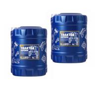 2X10 Litri MANNOL Trattore Superoil 15W-40 Olio Motore API SG/CD Minerale