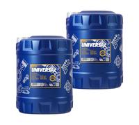 2X10 Litri MANNOL Universale 15W-40 Olio Motore API SN/CH-4 ACEA A3/B4