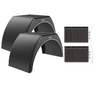 2x15"-16" parafanghi per pneumatici gemelli DOMAR con parafanghi per p