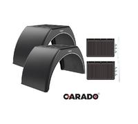 2x15"-16" parafanghi per pneumatici gemelli DOMAR con parafanghi per parafanghi
