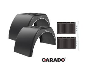 2x15"-16" parafanghi per pneumatici gemelli DOMAR con parafanghi per parafanghi