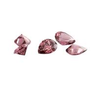 2X3-10X14mm 5A Forma di Pera CZ Pietra Cubic Zirconia pietre preziose sintetiche sciolte per la creazione di gioielli, 9x11mm 25pcs, Zirconia cubica