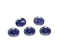 2X3-10X14mm 5A Forma Ovale CZ Pietre Sintetiche Cubic Zirconia Loose Gemstones per la creazione di gioielli, 8x12mm 25pcs, Zirconia cubica