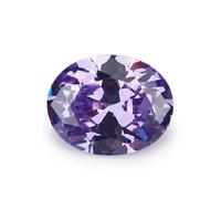 2X3-13X18mm 5A Ovale CZ Pietra Cubic Zirconia Sintetico Allentato Gemme Per La Fabbricazione Di Gioielli, 7x9mm 50pcs, Zirconia cubica