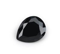 2X3-13X18mm taglio a pera sciolto CZ pietra 5A Vari colori Cubic Zirconia gemme sintetiche per gioielli nero 3x5mm 50pcs