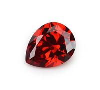 2X3-13X18mm taglio a pera sciolto CZ pietra 5A Vari colori Cubic Zirconia gemme sintetiche per gioielli granato 2x3mm 50pcs