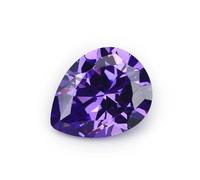 2X3-13X18mm taglio pera sciolto CZ pietra 5A vari colori Cubic Zirconia sintetico gemme per gioielli, 8x10mm 50pcs, Zirconia cubica