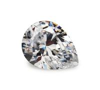 2X3-13X18mm taglio pera sciolto CZ pietra 5A vari colori Cubic Zirconia sintetico gemme per gioielli, 12x16mm 20pcs, Zirconia cubica