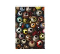 2x3 Bandiera verticale a doppia faccia bandiera festiva Banner con occhielli No Fade Garden Flag Eye Balls Yard Flag Photo Sfondo per interni ed esterni decorazione