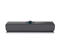 2X3W Altoparlanti Desktop BT5.0 Soundbar Supporto AUX in USB TF Card Giocare per Home Theater TV Latop
