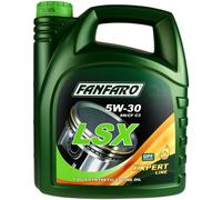 2X4 Litri FANFARO LSX 5W-30 API SN/CF Olio Motore Olio Vinsintetico