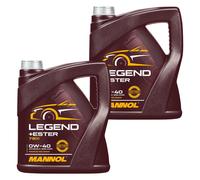 2x4 Litro Mannol Legend + Ester 0W-40 olio motore Acea A3/B4