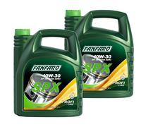2X5 Litri FANFARO SPX 10W-30 API SN ACEA A3/B4 Olio Motore