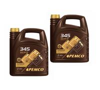 2X5 Litri PEMCO 345 SAE 5W-30 Olio Motore API SN/CH-4 Engine Oil