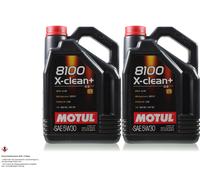 2x5 Litro Originale MOTUL 106377 8100 x-Pulire + 5W30 Olio motore VW per BMW