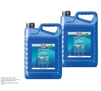 2x5L LIQUI MOLY Antigelo Marine Antigelo per Tutti Esterno Kühlwassersysteme