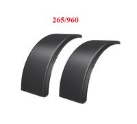 2xDomar parafango in plastica 265/960mm veicoli commerciali,escavatore, trattore